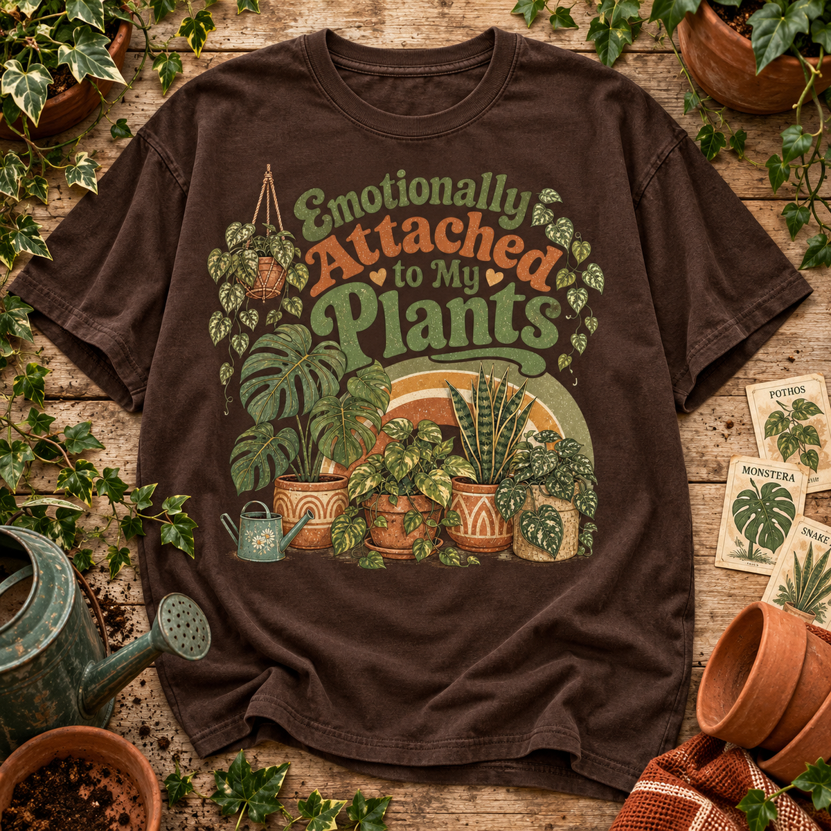 Addicted to Plants PNG Design | Funny Plant Lady Sublimation DTG HTV