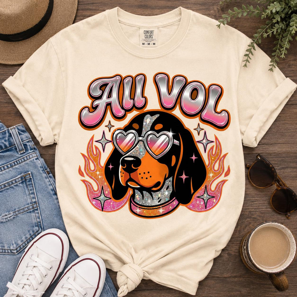 All Vol Dog PNG, Tennessee Football Game Day Shirt Design (Digital Download)