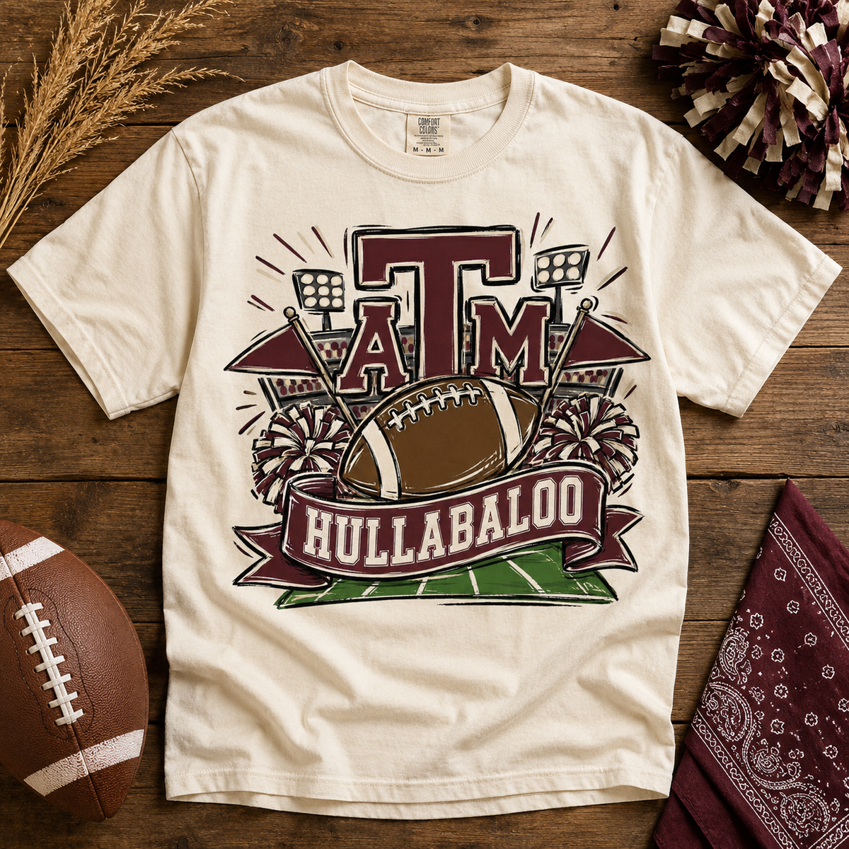 Hullabaloo PNG Design | Sublimation & DTG Digital Download