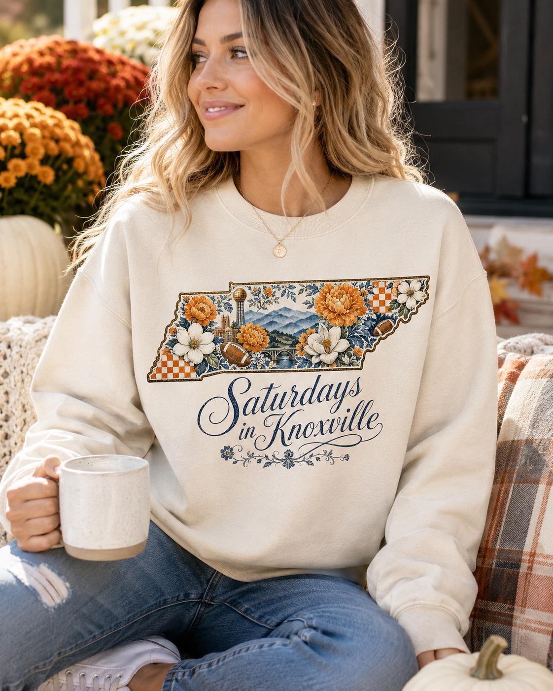 Tennessee Floral State PNG | Knoxville Game Day Digital Download