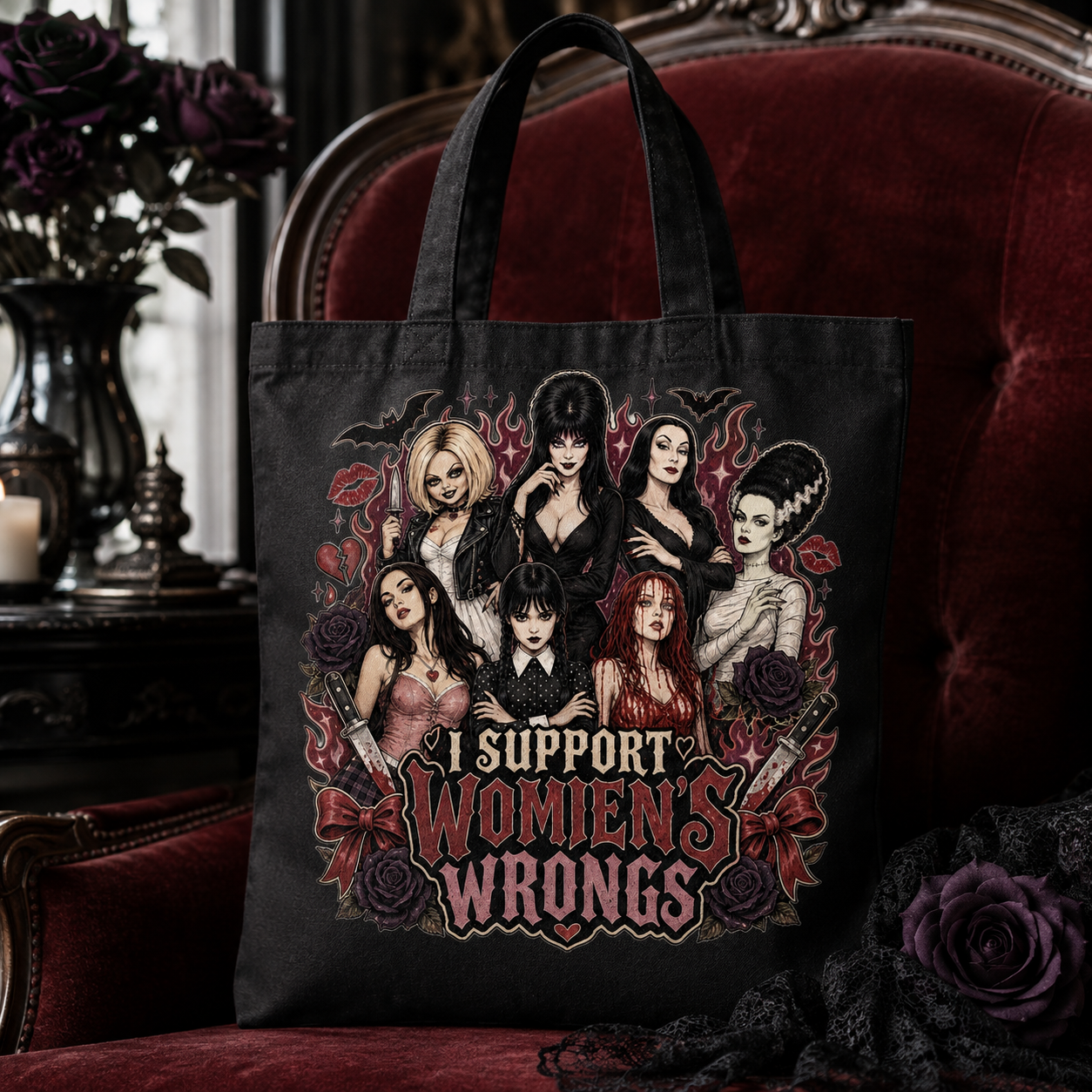 Women's Wrongs PNG Design | Sublimation & DTG Digital Download
