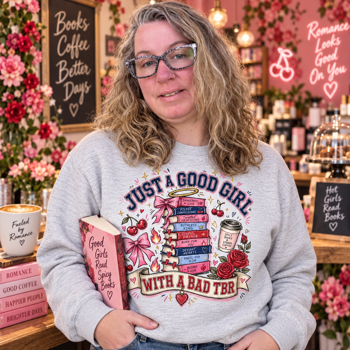 Good Girl Reading List PNG | Coquette BookTok Digital Download