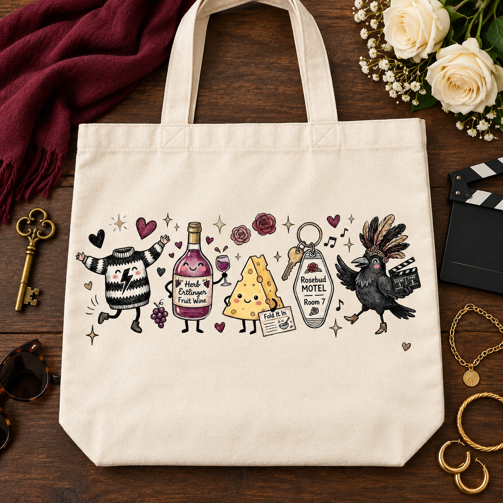 Schitt’s Creek PNG – Fan Art Sublimation Design