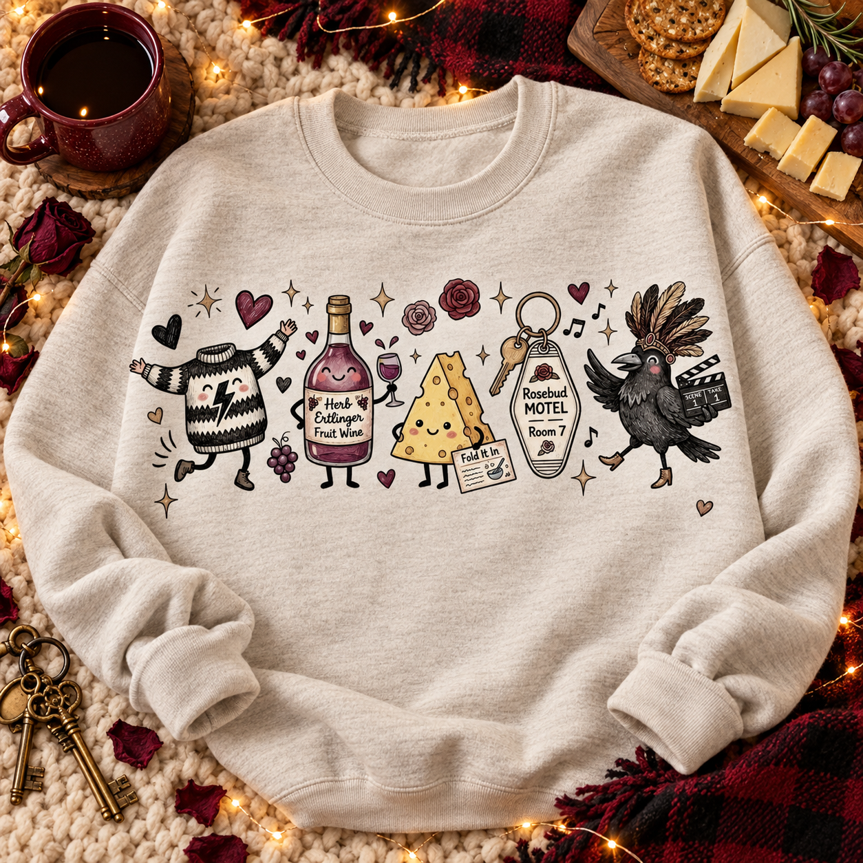 Schitt’s Creek PNG – Fan Art Sublimation Design