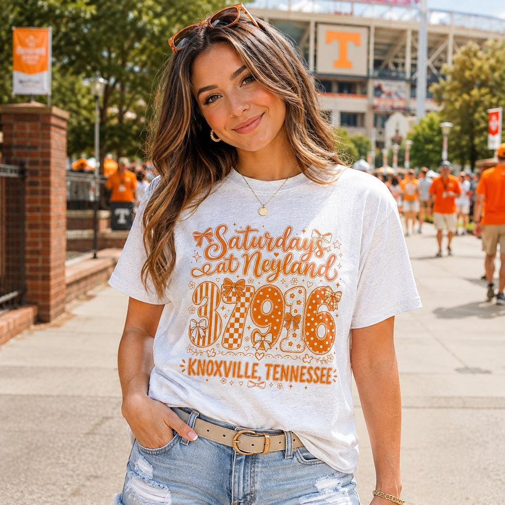 Saturdays at Neyland PNG, Knoxville Tennessee Game Day Design (Digital Download)