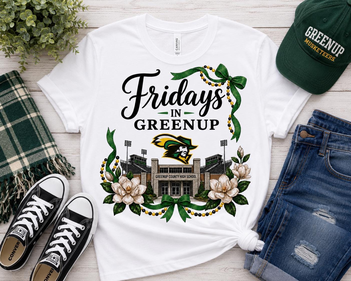 Greenup County Football PNG, Musketeers Game Day Shirt Design, School Spirit (Digital Download)