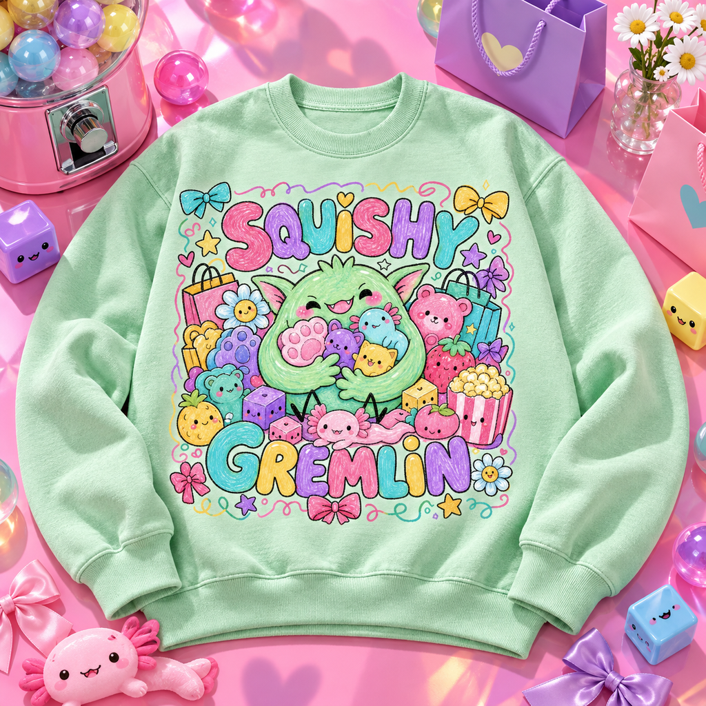 Squishy Gremlin – Digital Download PNG