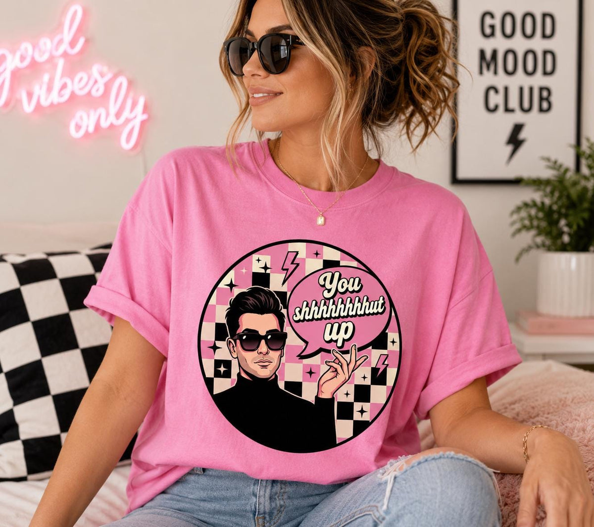 Retro Pink Sarcastic PNG – Coquette Sassy Graphic | Digital Download