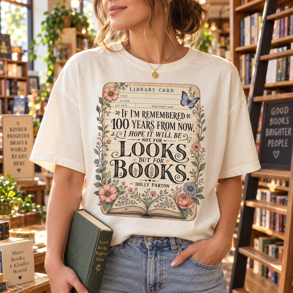 Dolly Remembered for Books PNG