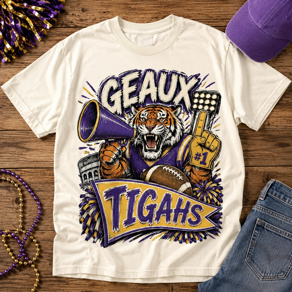 Tigahs PNG Design | Sublimation & DTG Digital Download