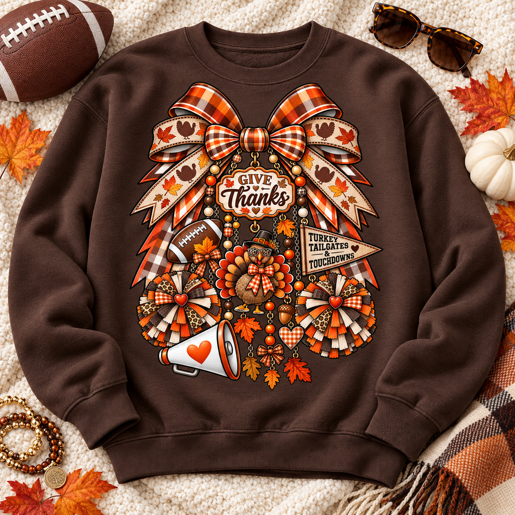 Thanksgiving Charm Bow PNG