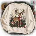 Moody Reindeer Christmas PNG Download | Funny Holiday Design