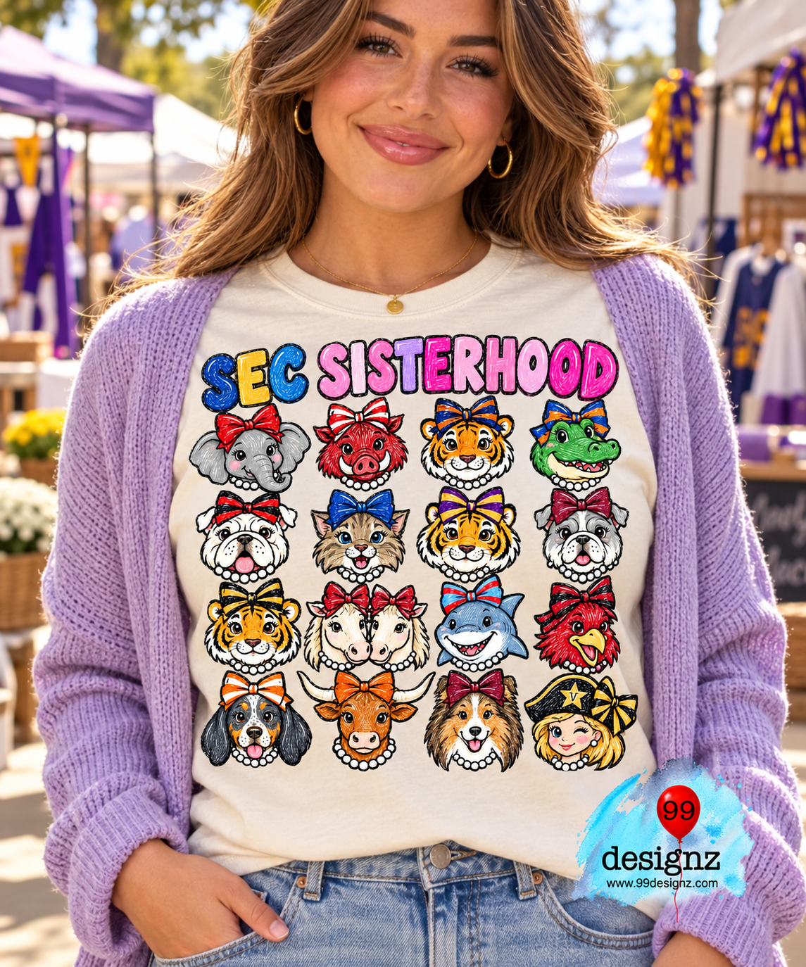 SEC Sisterhood Game Day Digital Design | Digital Download