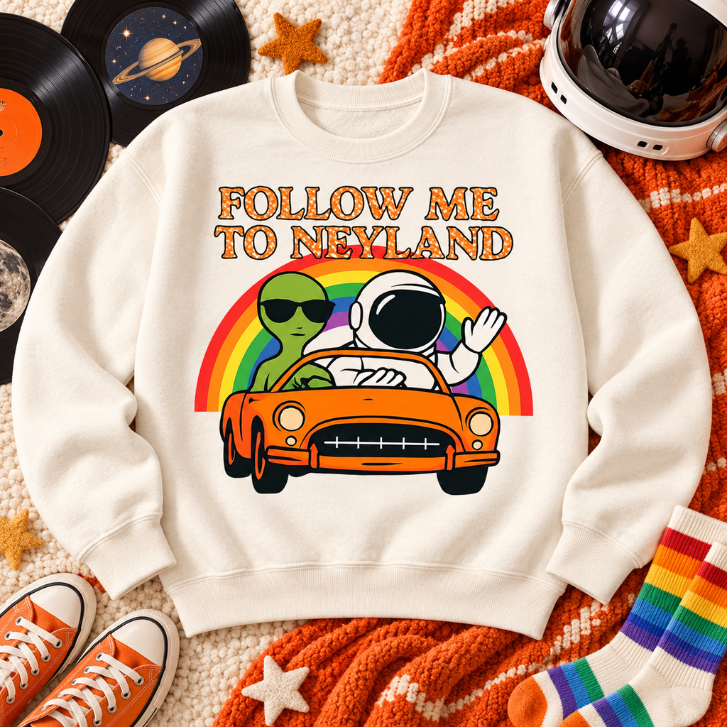 Follow Me to Neyland PNG Design | Tennessee Game Day Sublimation DTG HTV