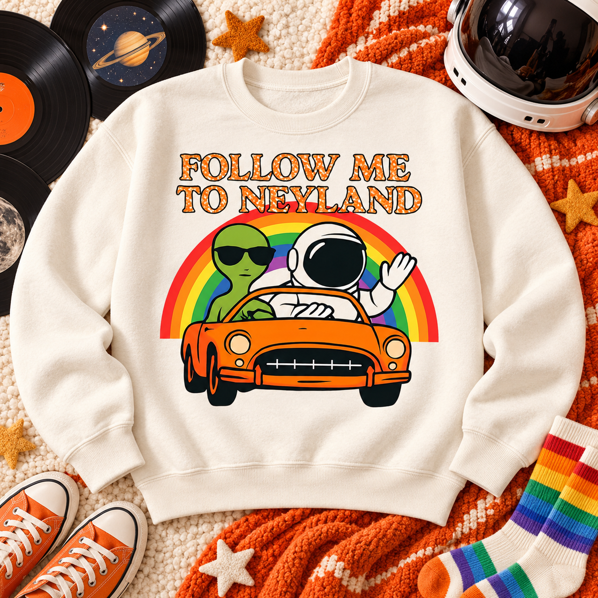 Follow Me to Neyland PNG Design | Tennessee Game Day Sublimation DTG HTV