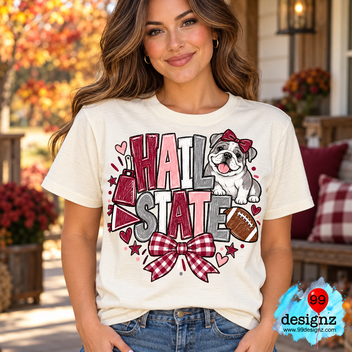 Hail State Mississippi State Halloween Design | Digital Download
