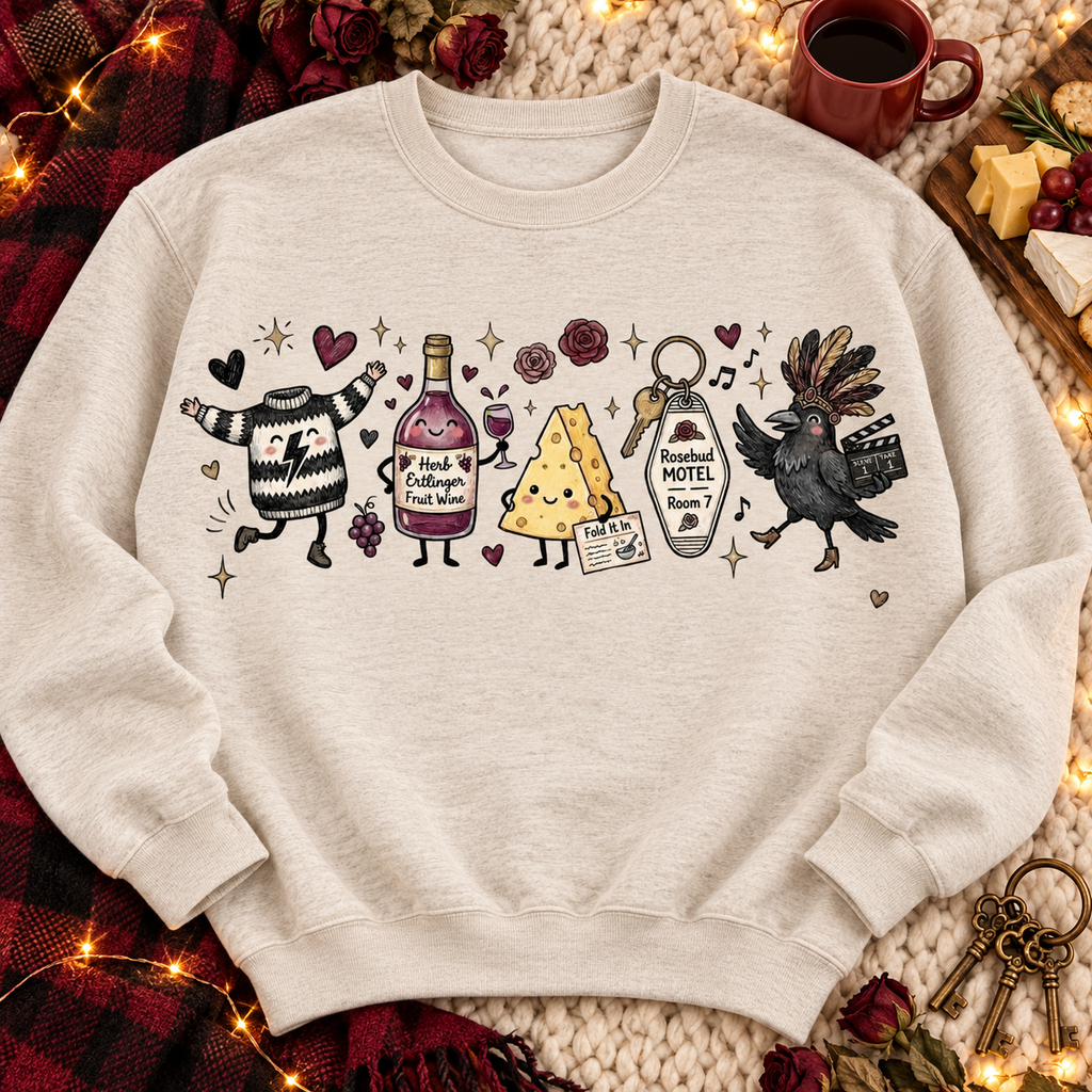 Schitt’s Creek PNG – Fan Art Sublimation Design