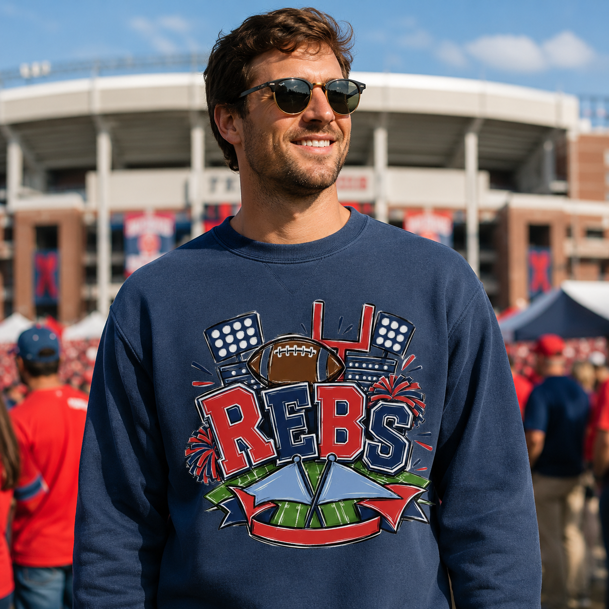 Rebs PNG – Ole Miss Sublimation & DTG Digital Download