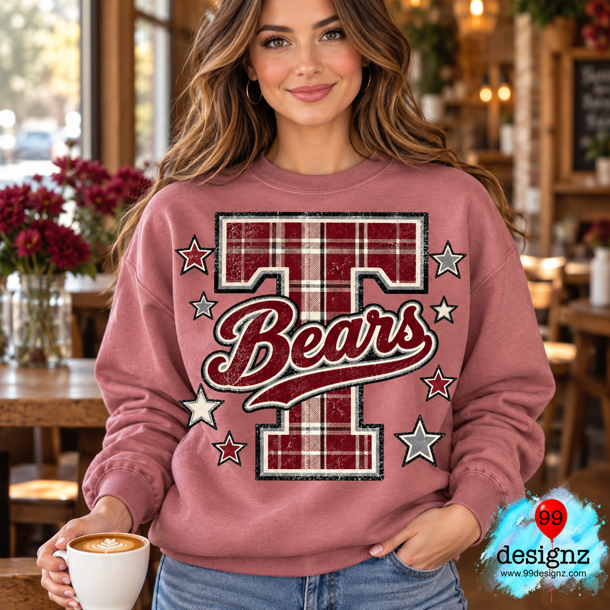 Tellico Bears PNG Digital Download | Game Day Shirt Design