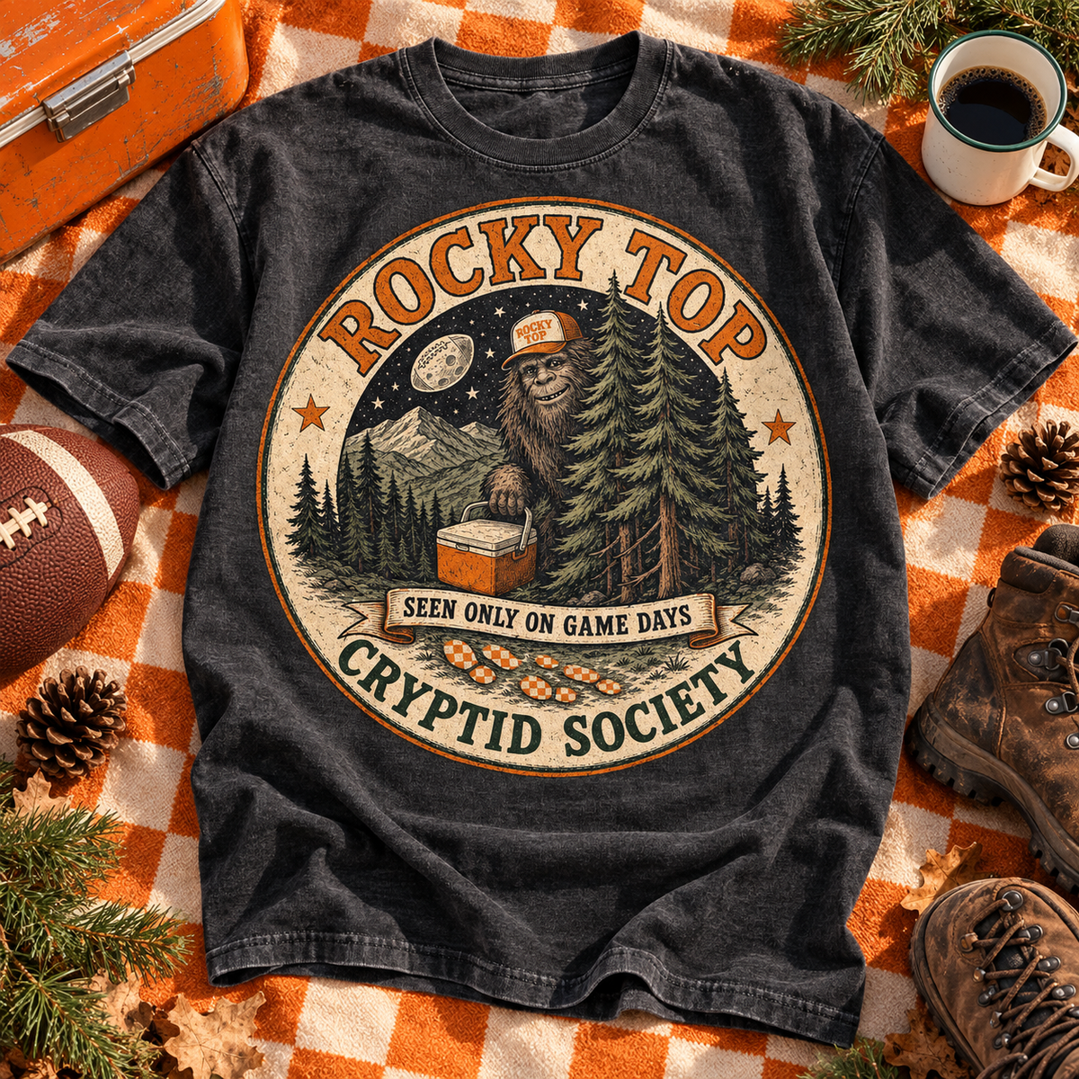 Cryptic Rocky Top PNG | Tennessee Vols Sublimation & DTG Digital Download