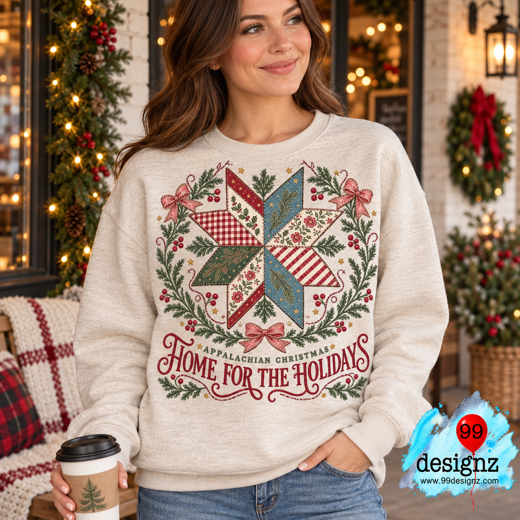 Home for the Holidays Digital Design | Holiday Download