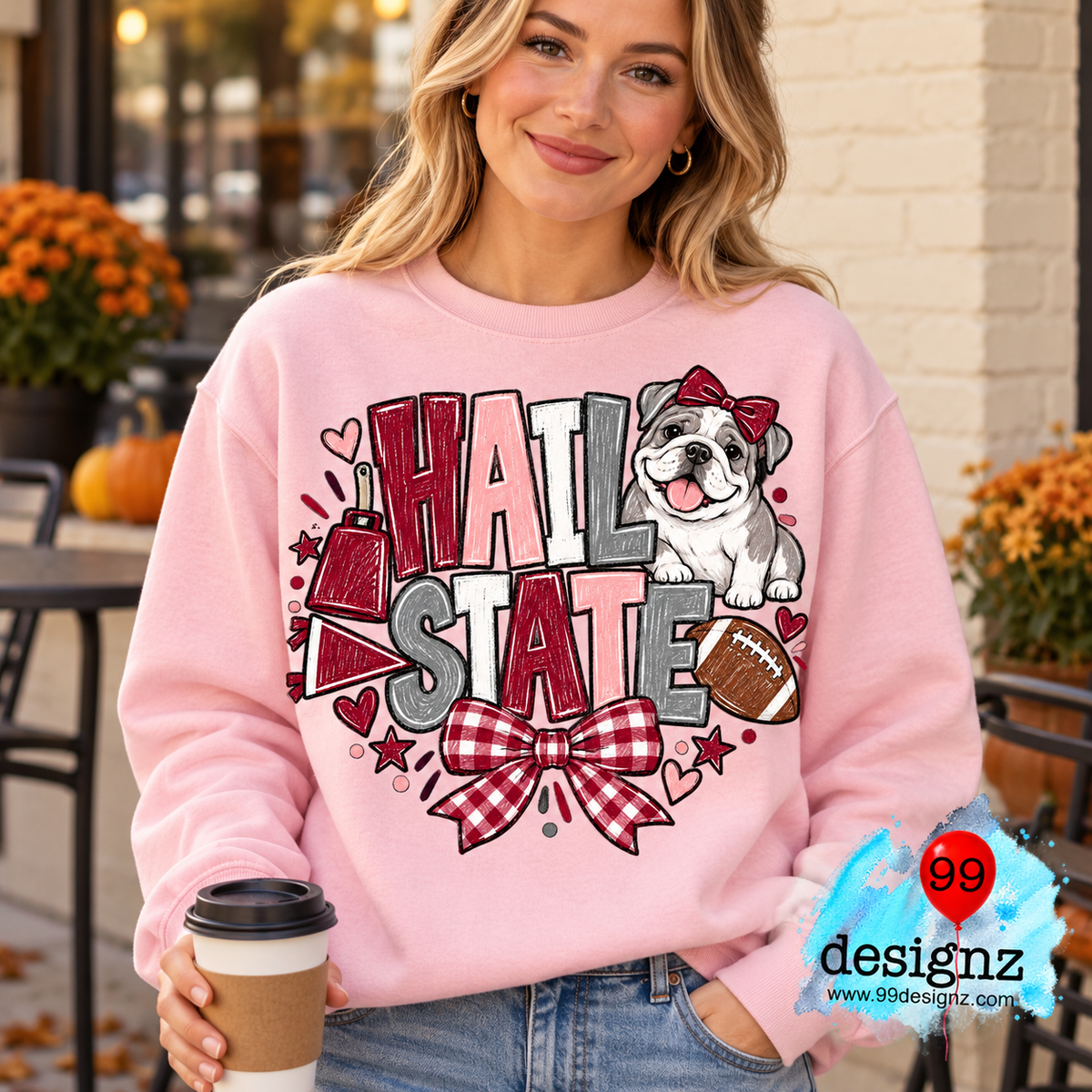 Hail State Mississippi State Halloween Design | Digital Download