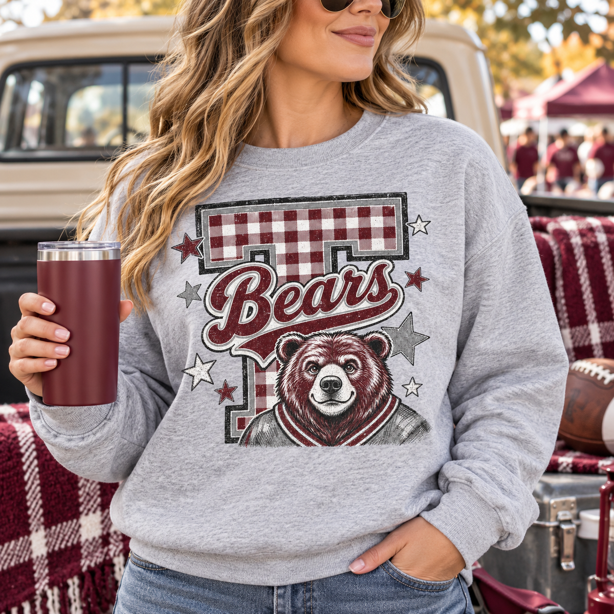 Tellico Bears Mascot PNG
