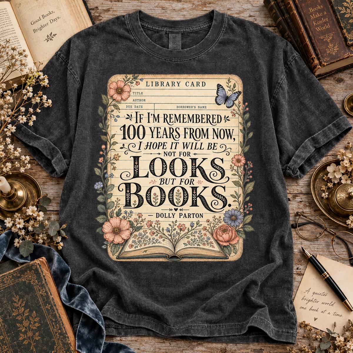 Dolly Remembered for Books PNG