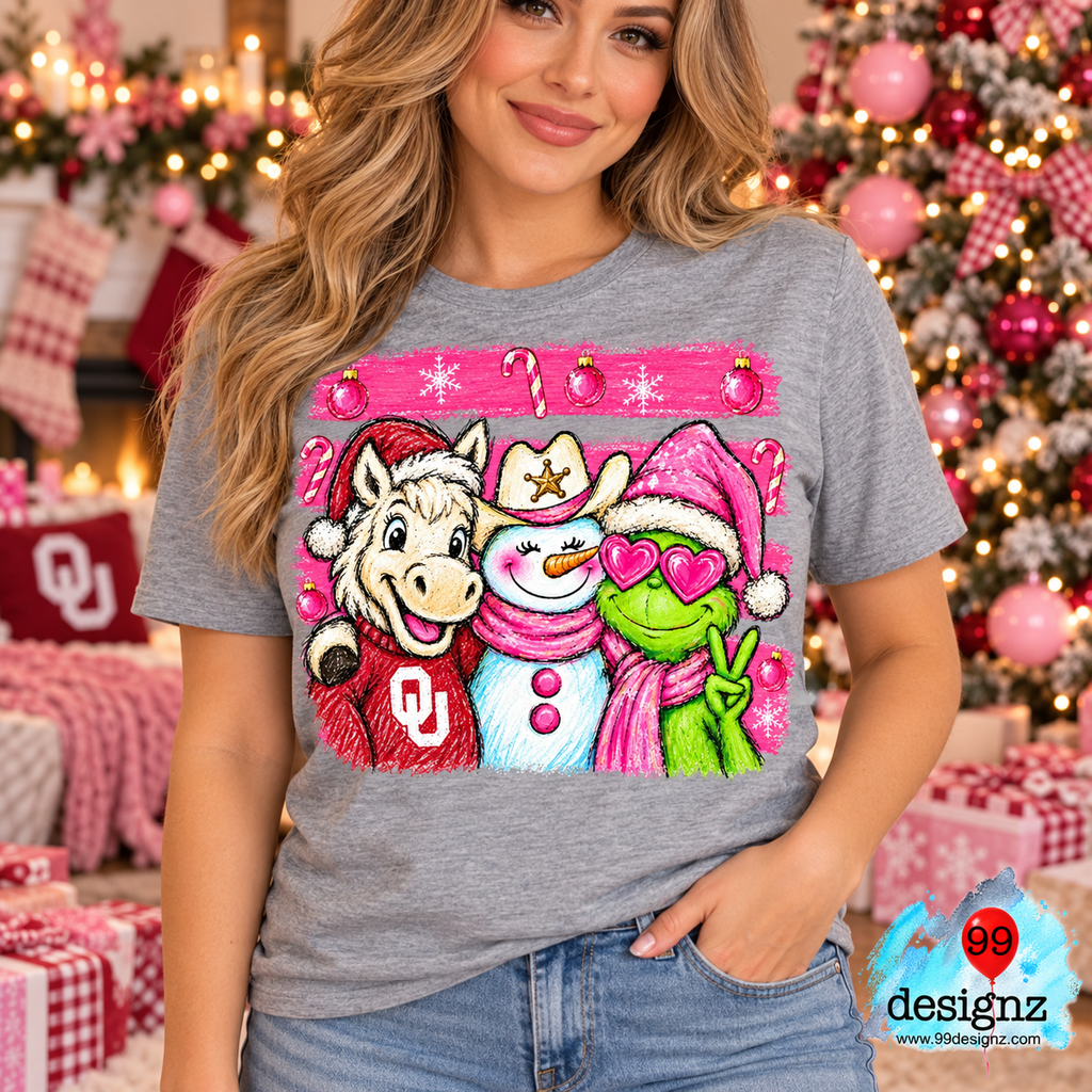 OU Grinch Christmas Digital Design | Digital Download