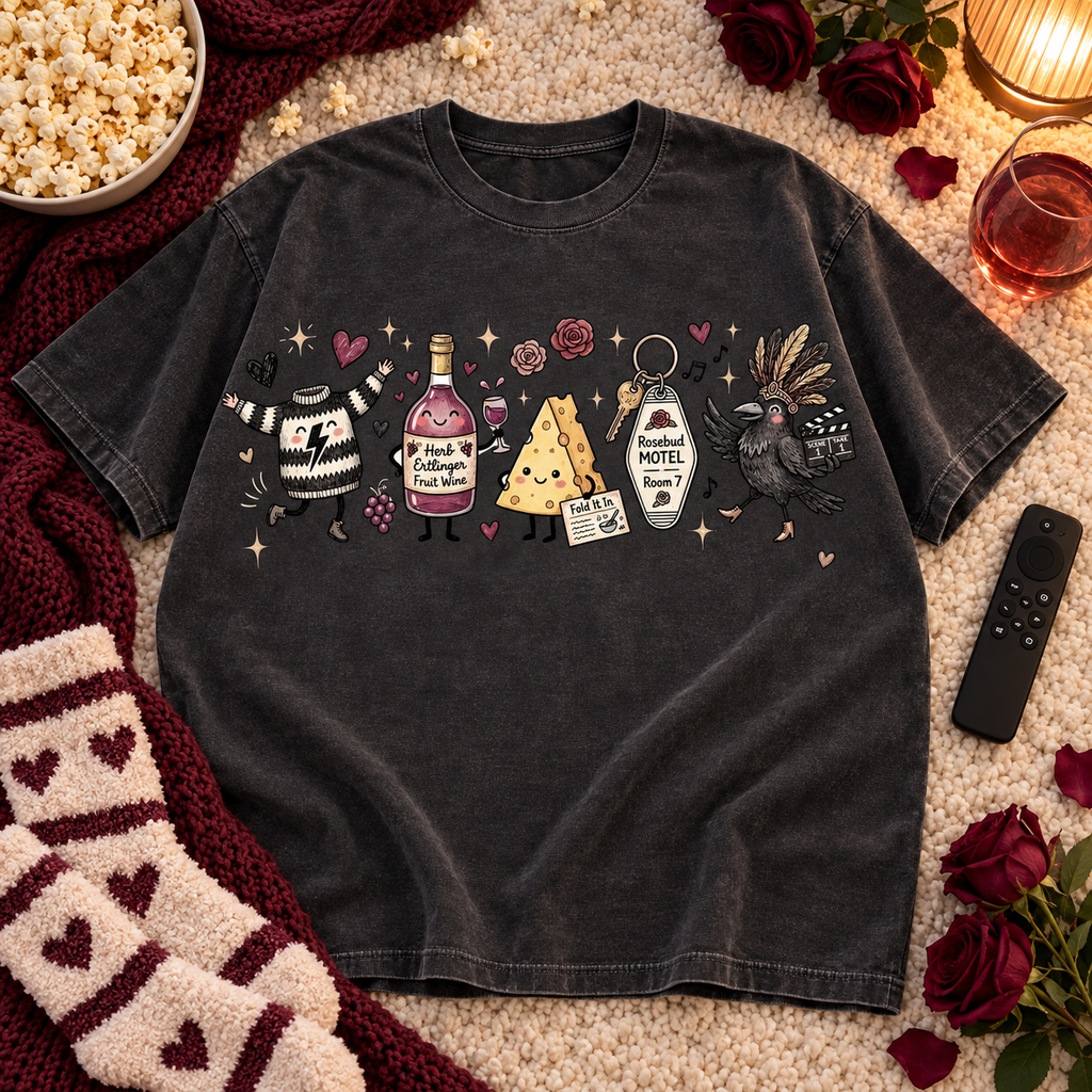 Schitt’s Creek PNG – Fan Art Sublimation Design