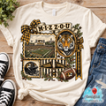 Mizzou Tigers Football Bow Collage PNG Digital Download for Fans