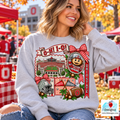 Ohio State Buckeyes Football Bow Collage PNG Digital Download for Fans