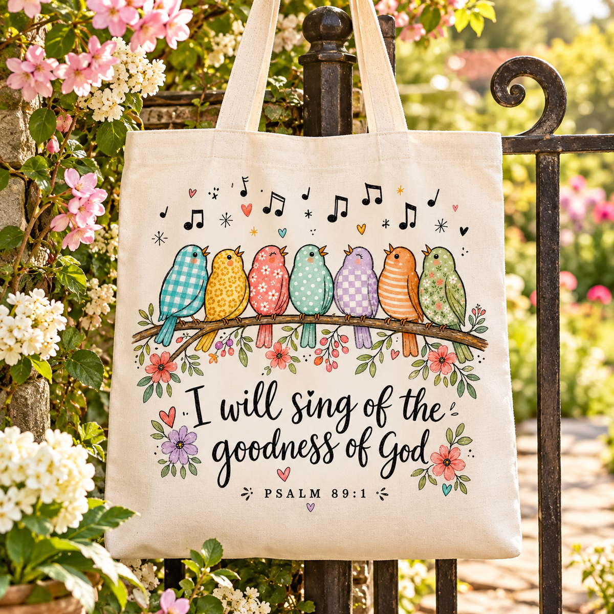 Sing of His Goodness Christmas PNG Digital Download | Faith Design