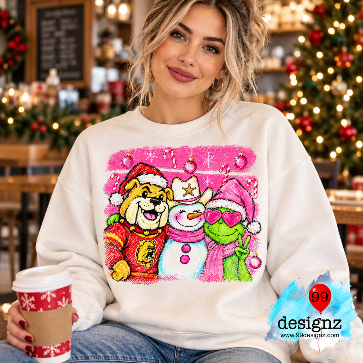 Ferris State Grinch Christmas Design | Digital Download