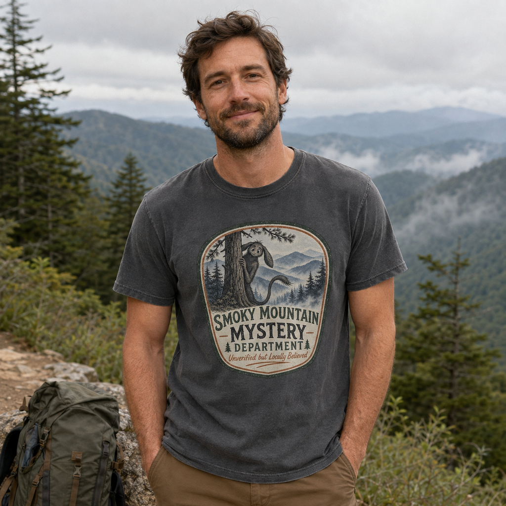 Smokey Mountain Mystery PNG Design