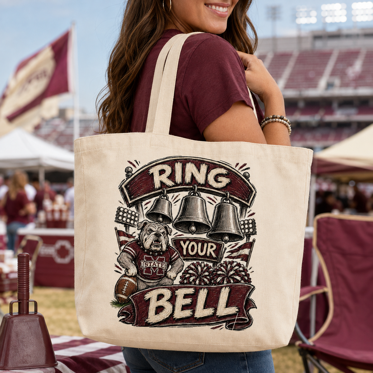 Ring Your Bell PNG Design | Sublimation & DTG Digital Download