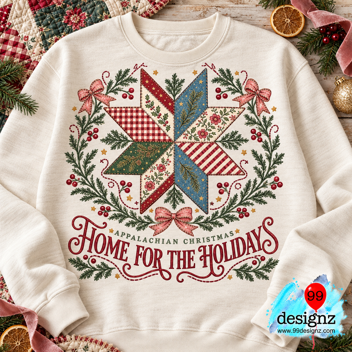 Home for the Holidays Digital Design | Holiday Download