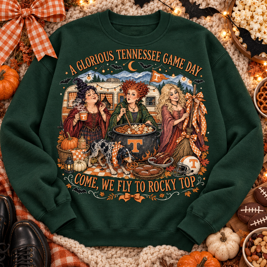 Glorious TN Gameday PNG – Tennessee Vols Game Day Sublimation Design