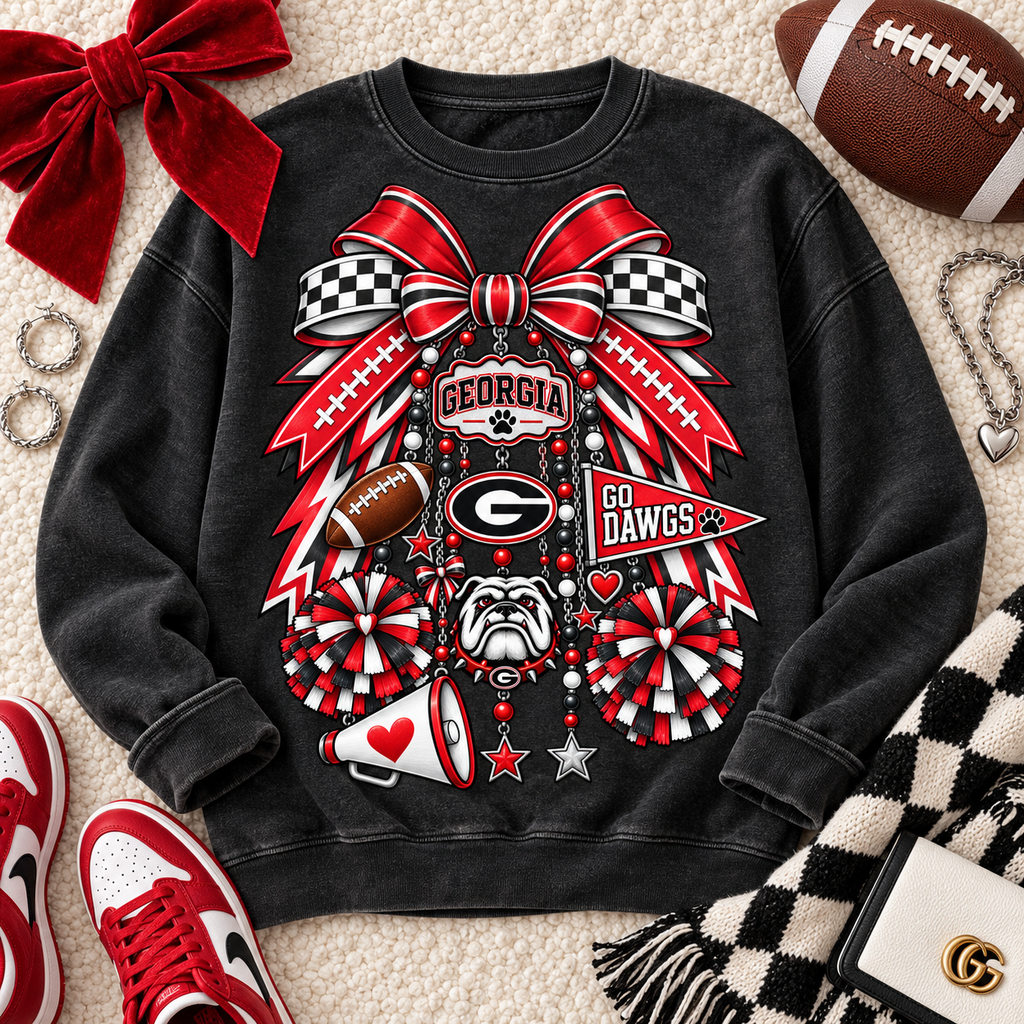 GA Bulldogs Bow PNG