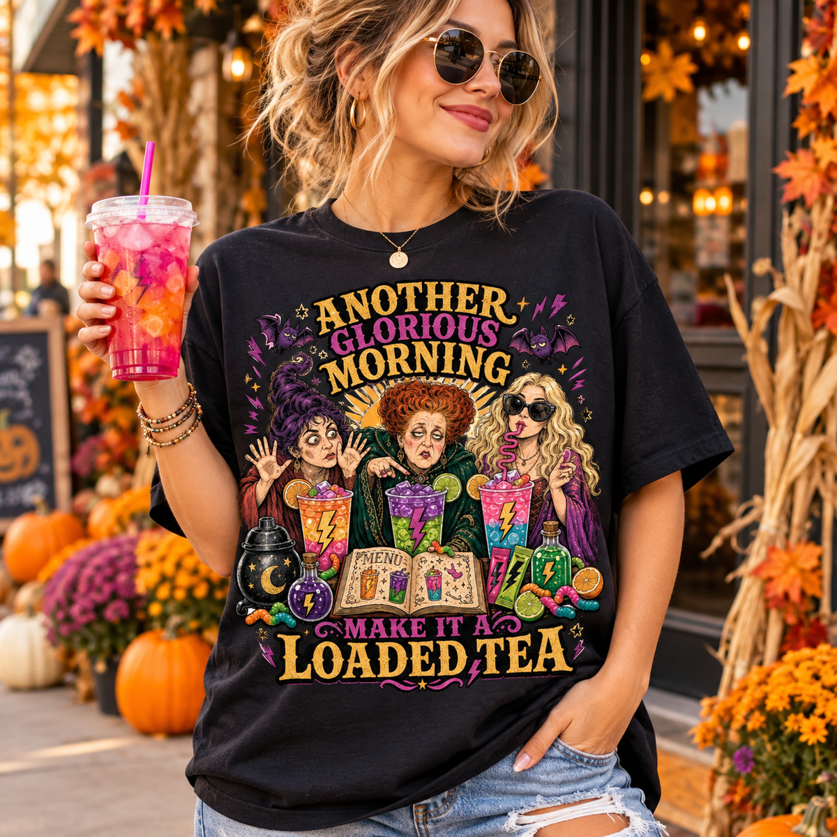 Glorious Morning Loaded Tea PNG Digital Download | Beverage Design