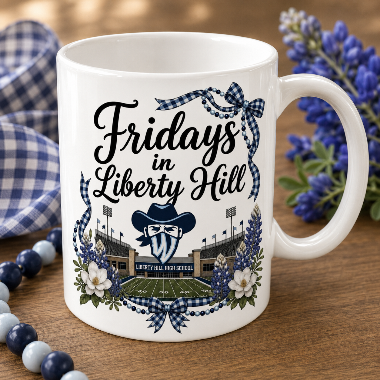 Liberty Hill Wranglers PNG Digital Download – Sublimation, DTG & HTV Design