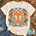 Rooted in Tennessee Floral T Fan PNG Digital Download