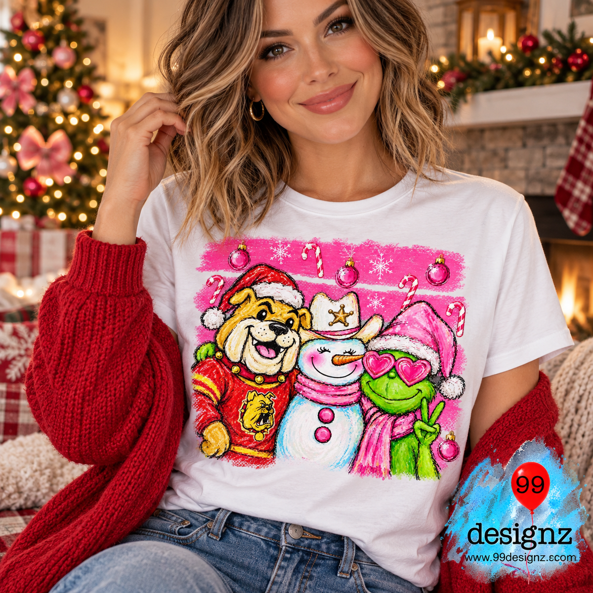 Ferris State Grinch Christmas Design | Digital Download