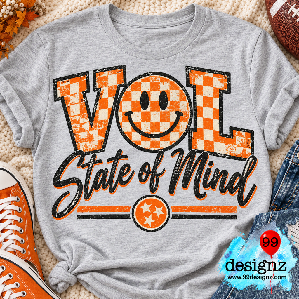 Vol State of Mind Tennessee Vols Digital Design | Digital Download