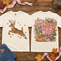 I Will Praise Him In Every Season PNG | Hunting Season Faith Deer Shirt Design | Front & Back Sublimation PNG