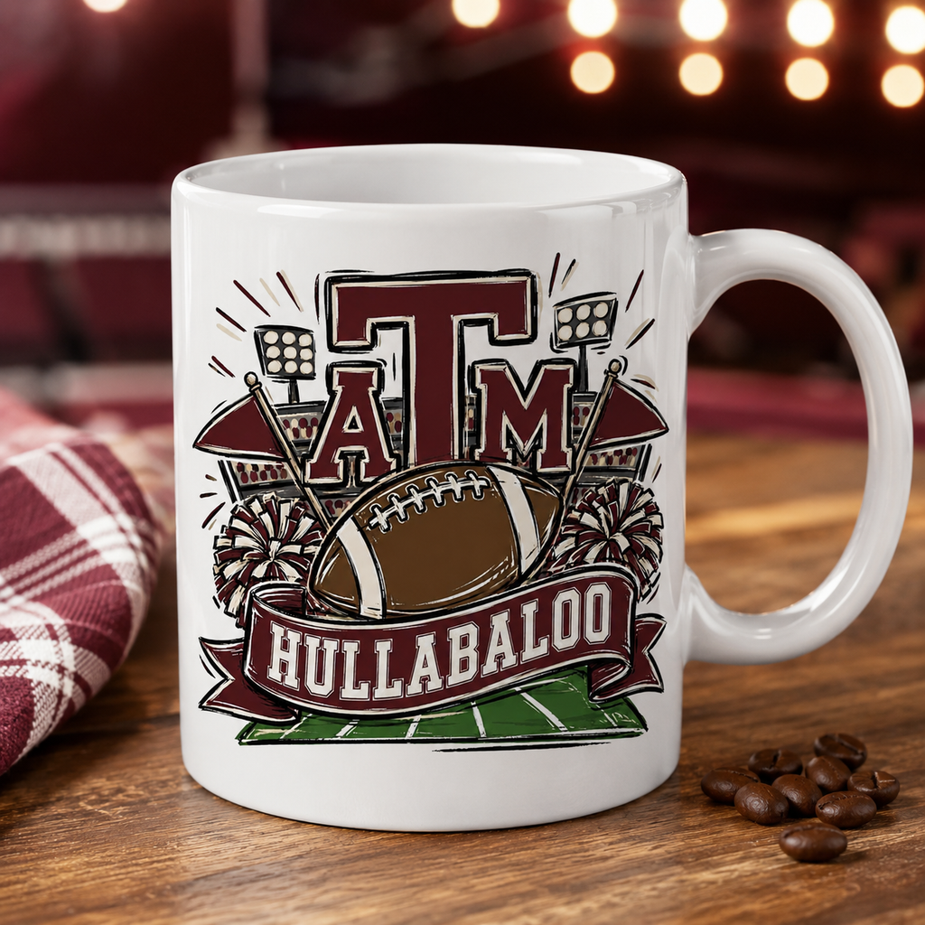 Hullabaloo PNG Design | Sublimation & DTG Digital Download
