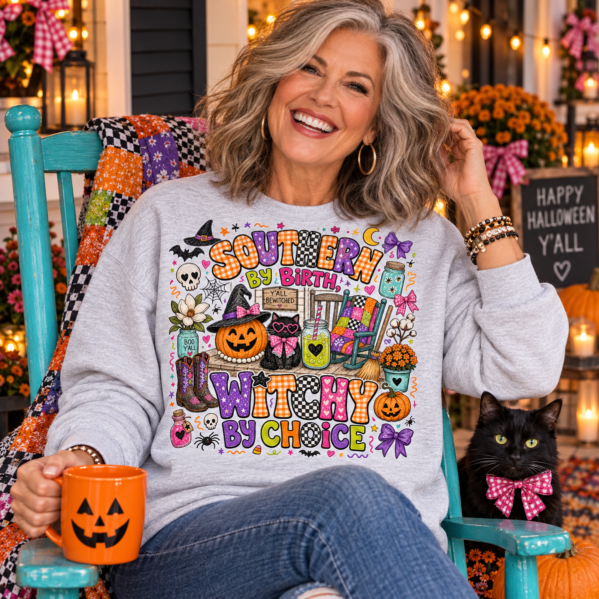 Witchy by Choice – Digital Download PNG