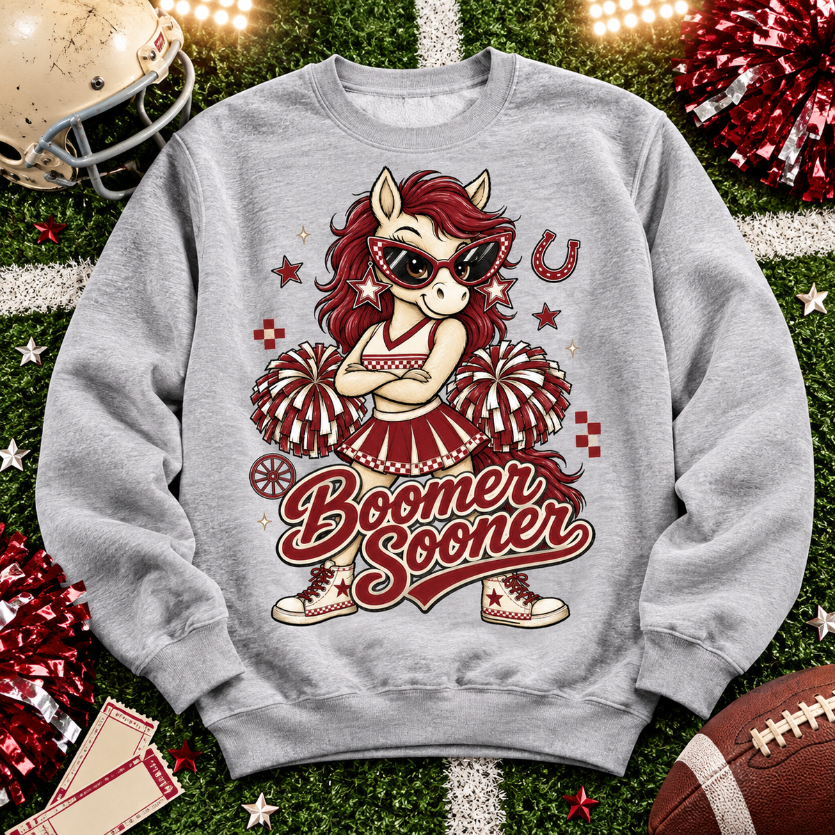 Boomer Sooner Mascot PNG | Oklahoma Sooners Game-Day Digital Download