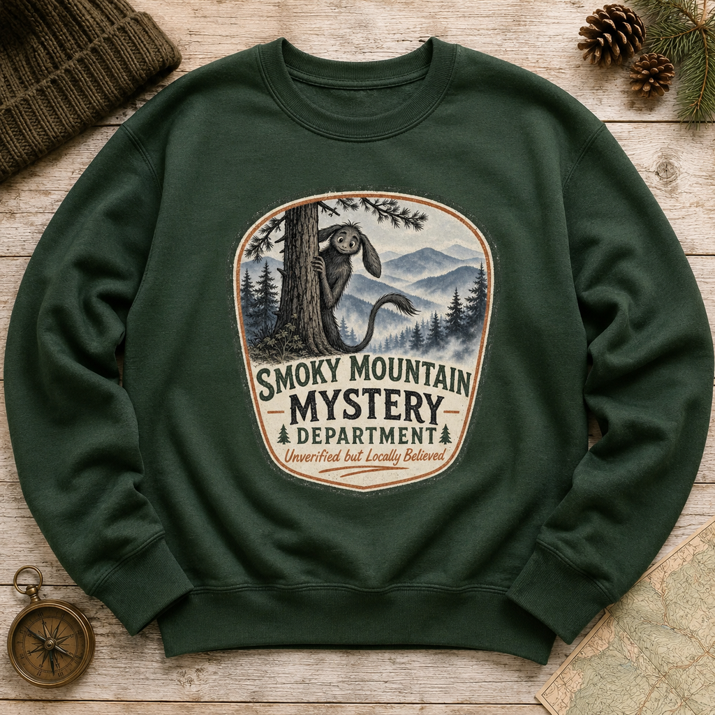 Smokey Mountain Mystery PNG Design