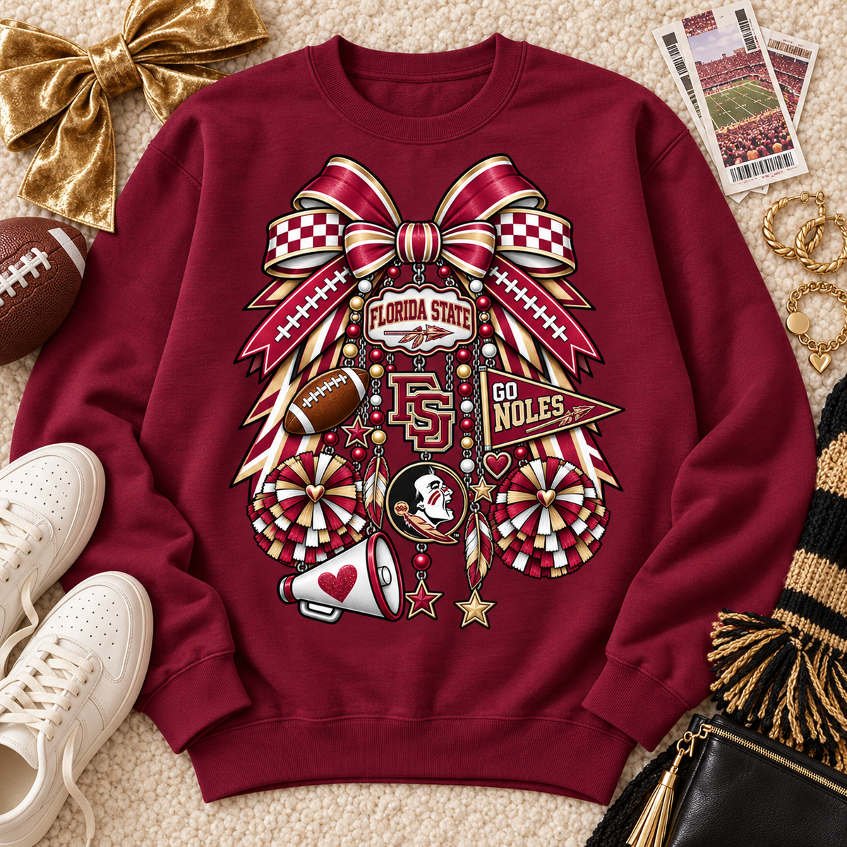 Noles Bow PNG